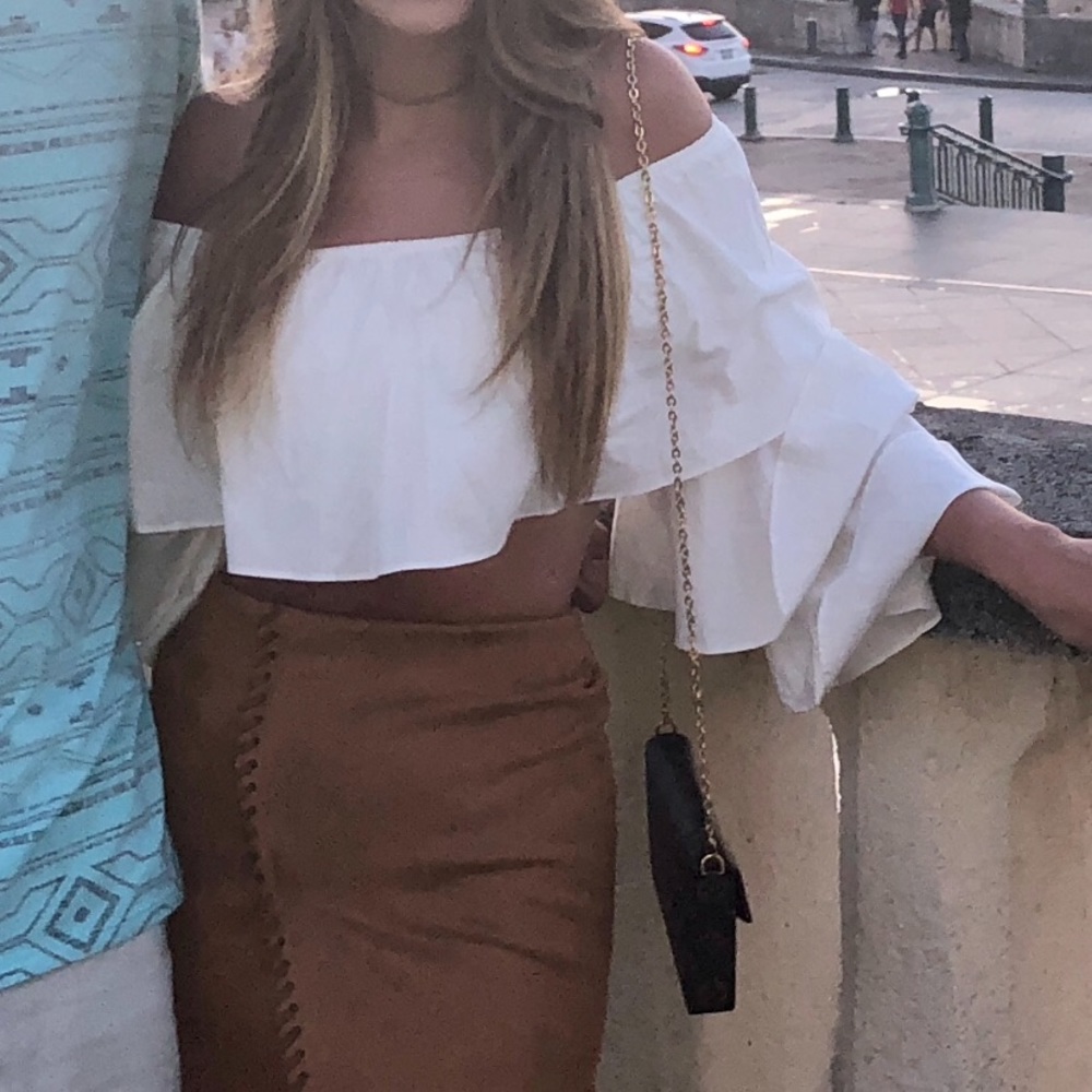 Off the shoulder top